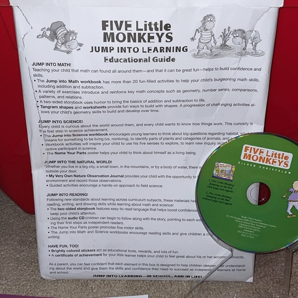 Five Little Monkeys Jump to Learning Educational Guide! - Picture 2 of 7